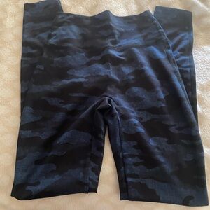 Bombshell Sportswear Blue and Black Camo Leggings